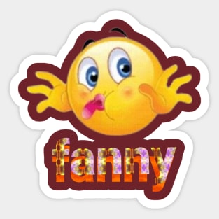 fanny imogi beautyful art Design. Sticker